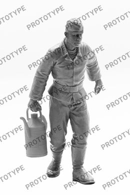 1/32 Наземный персонал Люфтваффе 1939-45 годов, 3 фигуры (ICM 32109), сборные пластиковые