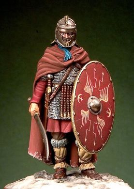 54 мм Roman auxiliary soldier - End of II Century A.C.