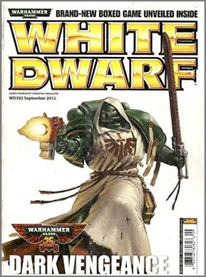 Журнал "White Dwarf" 9/2012 September WD393. Журнал от Games Workshop про Warhammer (на английском языке)