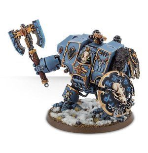 Space Wolves Venerable Dreadnought, дредноут Warhammer 40000, сборный пластиковый (Games Workshop 53-12)