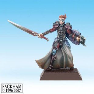 Numae, Daikinee Guardian, миниатюра Confrontation (Rackham DACH06), сборная металлическая неокрашенная
