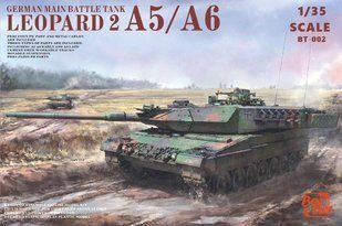 1/35 Leopard 2 A5/A6 германский основной боевой танк (Border Model BT-002), сборная модель