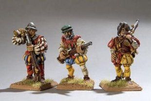 Империя (Empire) - Imperial Arquebusiers I - GameZone Miniatures GMZN-02-36