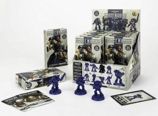 Space Marine Heroes: всі 9 фігур першої серії, мініатюри Warhammer 40k (Games Workshop), збірні пластикові