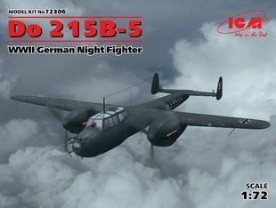 1/72 Dornier Do-215B-5 німецький нічний винищувач (ICM 72306), збірна модель