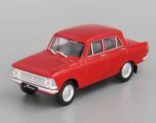 1/43 Автомобіль Москвич-412, серія "Автолегенды СССР" №41 + журнал (DeAgostini)