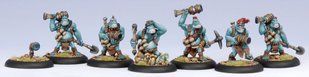 Hordes Trollbloods Pyg Burrowers (Unit Box: 1 Sergeant, 5 Burrowers) - Privateer Press Miniatures PRIV-PIP 71027