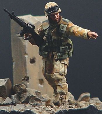 54 мм Американский Пехотинец 1990-2003