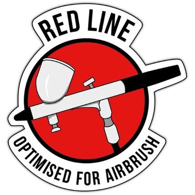 Набор красок "Эскадрилья США Aggressor №2", 6 красок (Hataka AS-30 Red Line) акрил под аэрограф