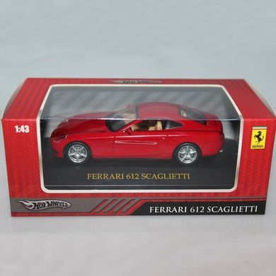 1:43 Ferrari 612 Scaglietti коллекционная модель автомобиля (Hot Wheels R9148) металл + пластик