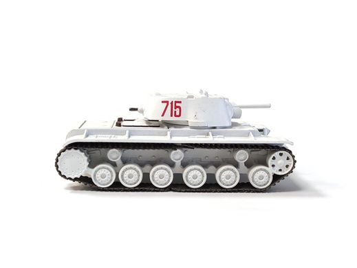 1/72 Танк КВ-1 зимовий варіант, серія "Русские танки" від DeAgostini, готова модель (без журналу та упаковки)