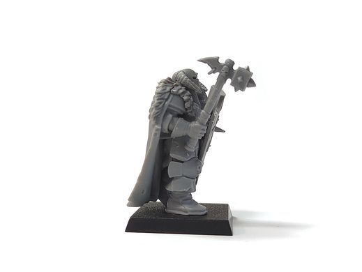Warrior of Chaos with Hammer, миниатюра Warhammer Fantasy Battles, собранная пластиковая (Games Workshop)