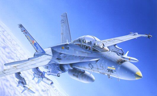 1/72 Літак F/A-18C/D Hornet Wild Weasel (Italeri 016) збірна модель