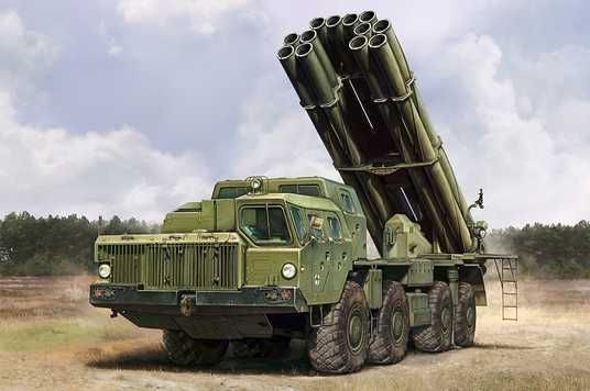 1/72 РСЗВ 9К58/9А52-2 БМ-30 Смерч реактивна система залпового