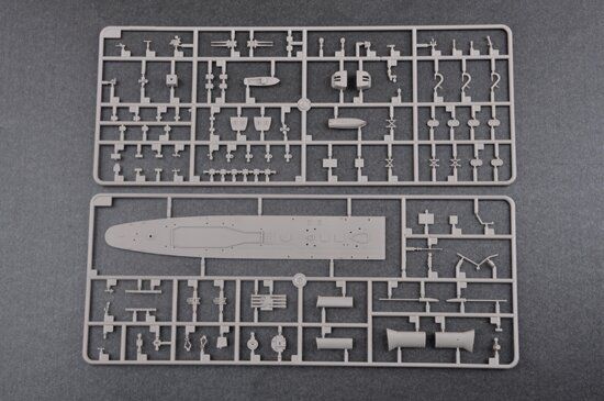 1/350 HMS Zulu образца 1941 года, эскадренный миноносец (Trumpeter 05332) сборная модель