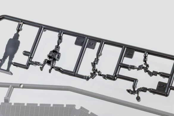 1/72 Star Wars First Order Special Forces TIE Fighter, зореліт із Зоряних Війн (Revell / Bandai 01217), збірна модель, кольоровий пластик
