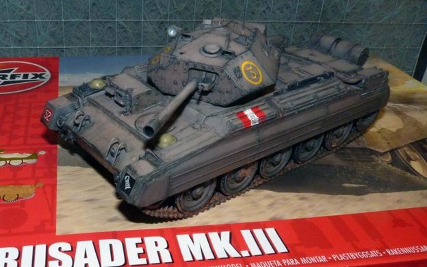 1/32 Crusader Mk.III английский танк (Airfix 08360) сборная масштабная модель