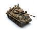 1/35 Танк M4A3 (HVSS) Sherman з фігурами, готова модель авторської роботи