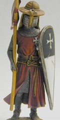 54 мм Рыцарь на святой земле (Булат M54003) коллекционная миниатюра