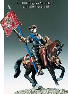 54 мм Савойский знаменосец, 1589 год