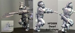 HassleFree Miniatures - Hasslefriesian the troll slayer - HF-HFD009