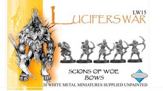 Lucifer Wars - SCIONS OF WOE W/BOWS - West Wind Miniatures WWP-LW15