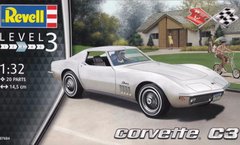 1/32 Автомобіль Chevrolet Corvette C3 (Revell 07684), збірна модель