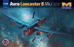 1/48 Avro Lancaster B Mk.I англійський бомбардувальник (HK Models 01F005), збірна модель