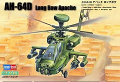 1/72 Boeing AH-64D Apache Longbow американський гелікоптер (HobbyBoss 87219), збірна модель
