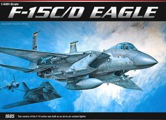 1/48 F-15C/D Eagle американский истребитель (Academy 12257) сборная модель