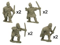 Темные века (Dark Ages) - Saxon Bowmen (8) - Crusader Miniatures NS-CM-DAS001