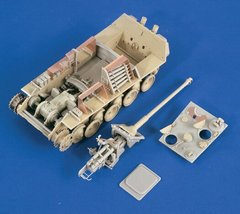 1/35 Деталізація для Jagdpanther: інтер'єр, для моделей Tamiya (Verlinden 2266), смола та фототравління