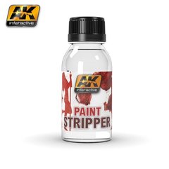 Рідина для змивання фарби, 100 мл (AK Interactive AK186 Paint Stripper)