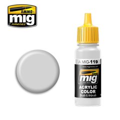 Серый светлый FS17865, 17 мл (Ammo by Mig A.MIG-119 Cold gray) акриловая краска