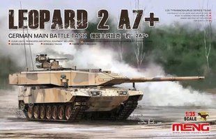 1/35 Leopard 2 A7+ німецький основний бойовий танк (Meng Model TS042) збірна модель