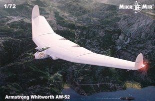 1/72&nbsp;Armstrong-Whitworth AW.52 британський експериментальний літак (MikroMir 72-016), збірна модель