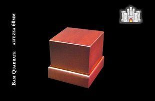 Fortezza Подставка деревянная 80x80 мм, высота 60 мм