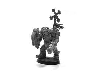 Ork Nob, миниатюра Warhammer 40k (Games Workshop), пластиковая