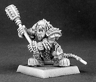 Reaper Miniatures Warlord - Thunganir, Dark Dwarf - RPR-14337