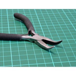 Плоскогубцы загнутые (Artesania Latina 27013) Curved tip plier