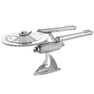 Star Trek USS Enterprise NCC-1701, сборная металлическая модель Metal Earth 3D MMS280