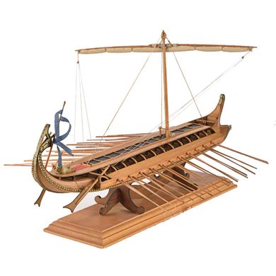 1/35 Грецька бірема (Amati Modellismo 1404 Bireme Greca), збірна дерев'яна модель