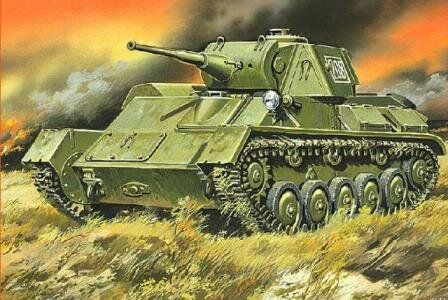 1/72 Т-70М радянський легкий танк (UniModels UM 306), збірна модель