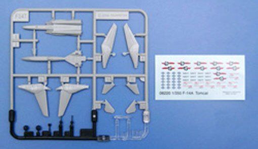 1/350 F-14D Tomcat, 6 штук (Trumpeter 06220) сборная модель