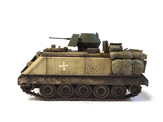 1/35 M113 бронетранспортер Збройних Сил України, готова модель, авторська робота