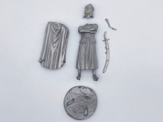 70мм Ісламський воїн 12-го століття (Elite Miniaturas BS/70.24 Islamic Warrior S. XII), колекційна олов'яна мініатюра