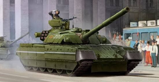 1/35 Т-84 Оплот український основний бойовий танк (Trumpeter 09511), збірна модель