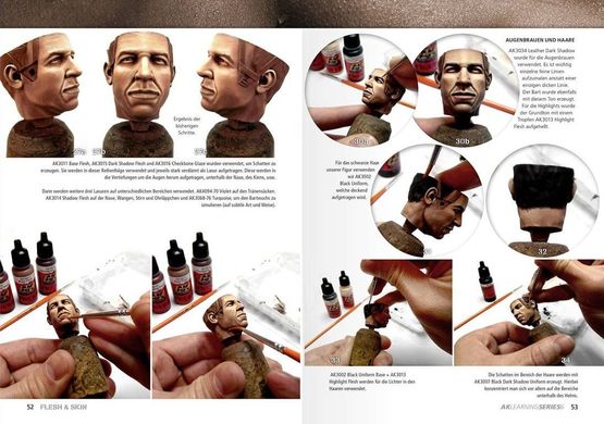 Книга "Flesh and Skin. Techniques to paint all types of flesh in miniatures" ("Плоть і шкіра. Посібник з пофарбування всіх видів шкіри на мініатюрах"), англійською мовою