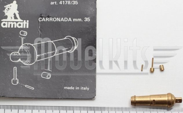 Карронада 35 мм, латунь Amati Modellismo 4178/35