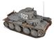 1/16 Pz.Kpfw.38(t) Ausf.E/F германский легкий танк (Panda Hobby 16001) сборная модель